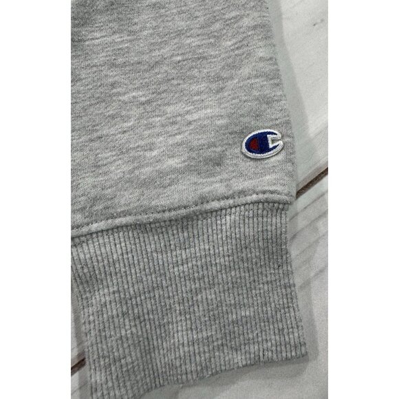 CHAMPION Sweater Girl's Size XL Grey Embroidered Pullover - Picture 4 of 7